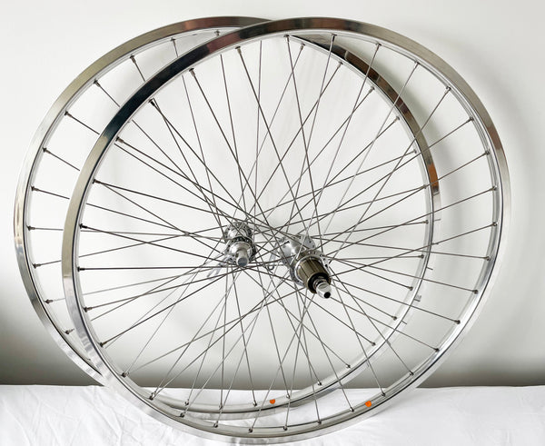 26 chrome best sale bicycle rims