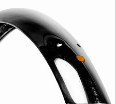 Velo Orange 700c Smooth Mudguards, 55mm - Silver and Noir